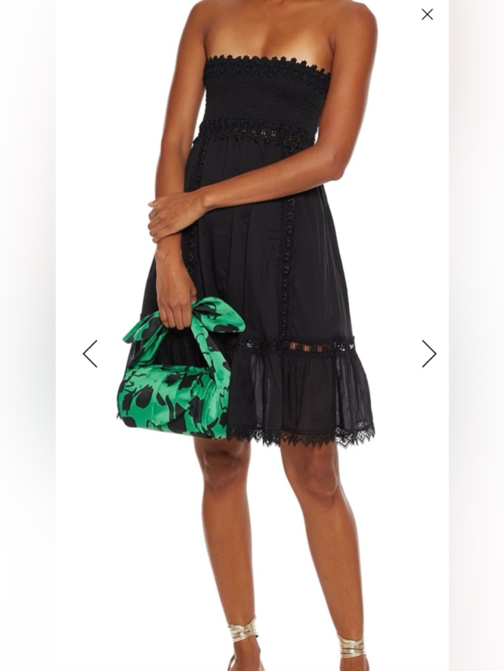 Charo Ruiz Ibiza Strapless Dress (purse not included)